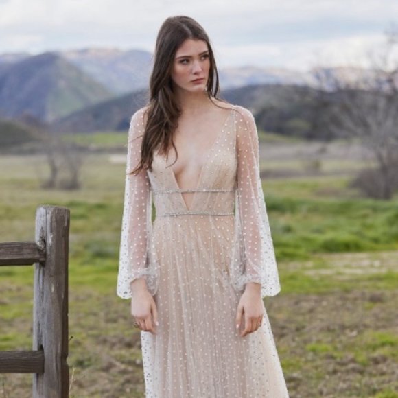 Willowby By Lunella Gemstone Tulle Dress - Picture 1 of 8